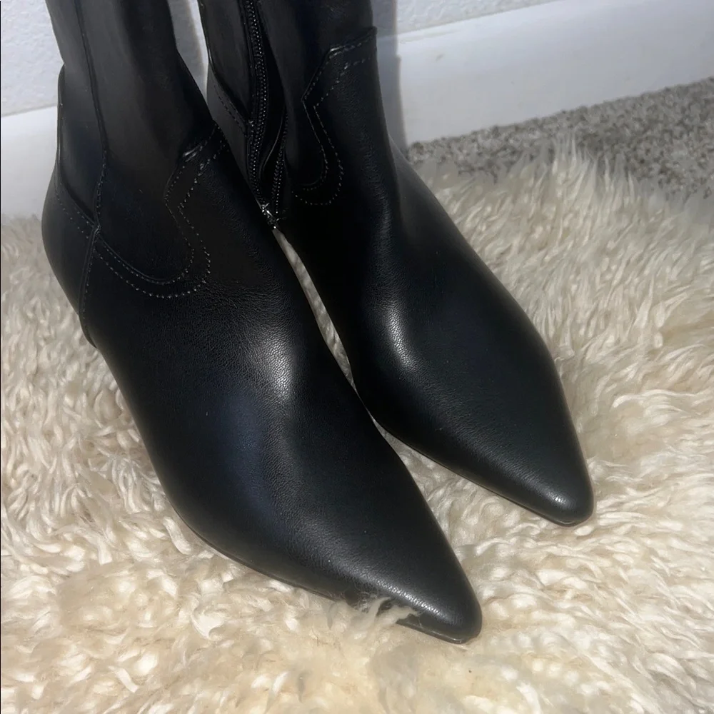 Britt Knee High Western Boot (Women) Steven New York Women Regular & Wide Calf